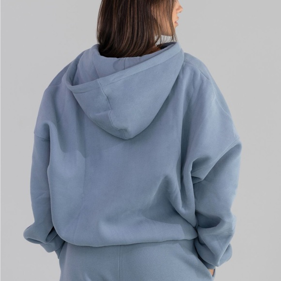 Comfrt Blue Willow full zip Hoodie Size Large - Picture 4 of 4